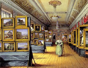 The Exhibition, 1835 by Mary Ellen Best